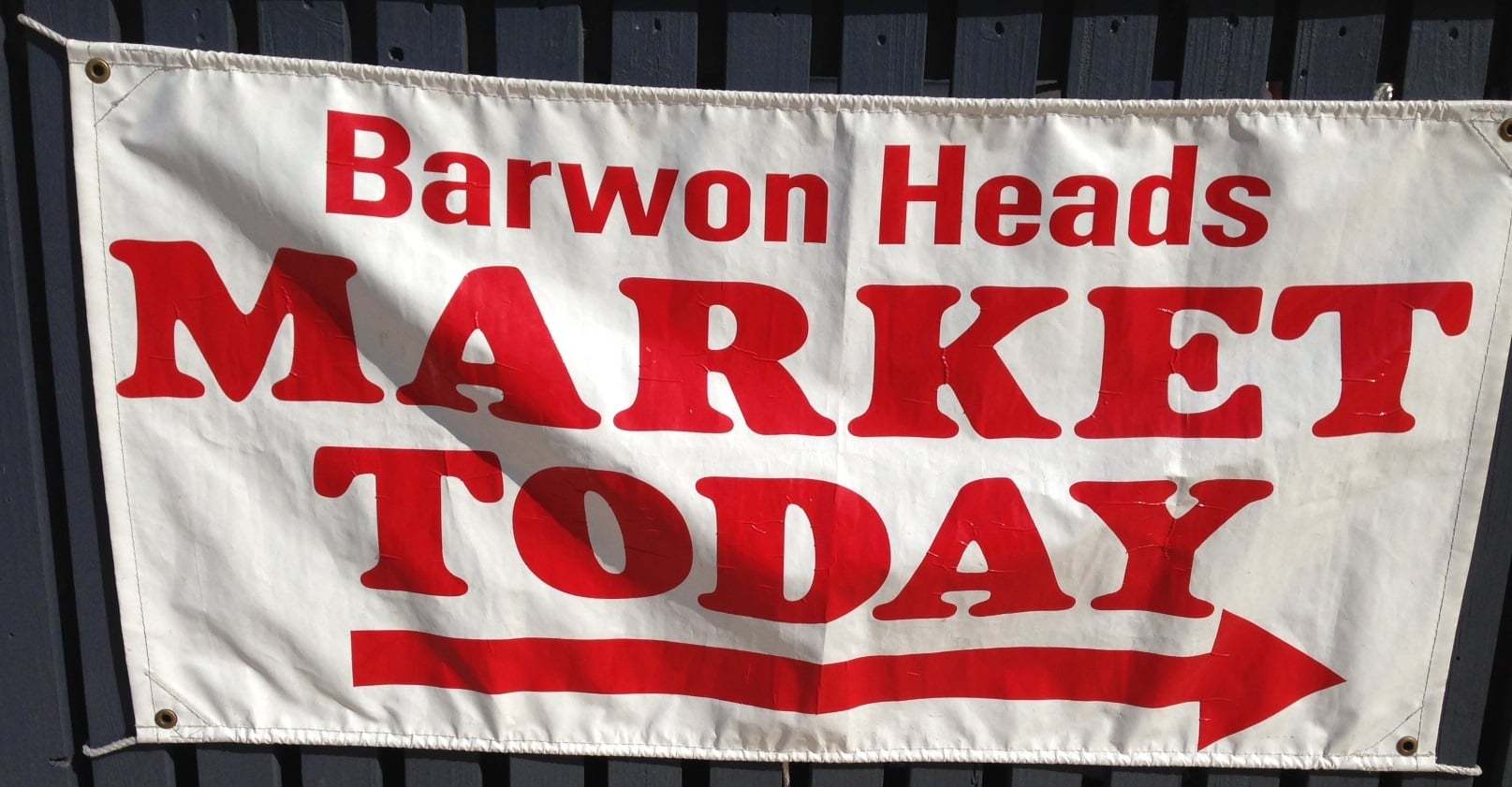 Barwon Heads market.