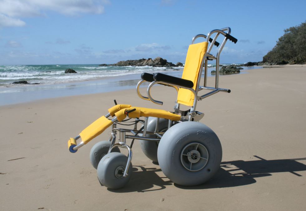 beach wheelchair